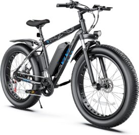 Vivi Electric Bike Fat Tire Electric Bicycle, 750W Motor