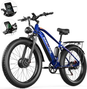 EDIKANI Electric Mountain Bike Fat Tire Up to 2000W