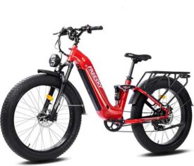 FREESKY Electric Bike Fat Tire for Adults 1000W/Peak 1600W