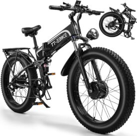 TT Ebike Folding Electric Folding Fat Tire Bike