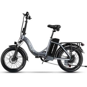 Cybervelo Electric Bike – 750W Peak Motor with Fat Tires